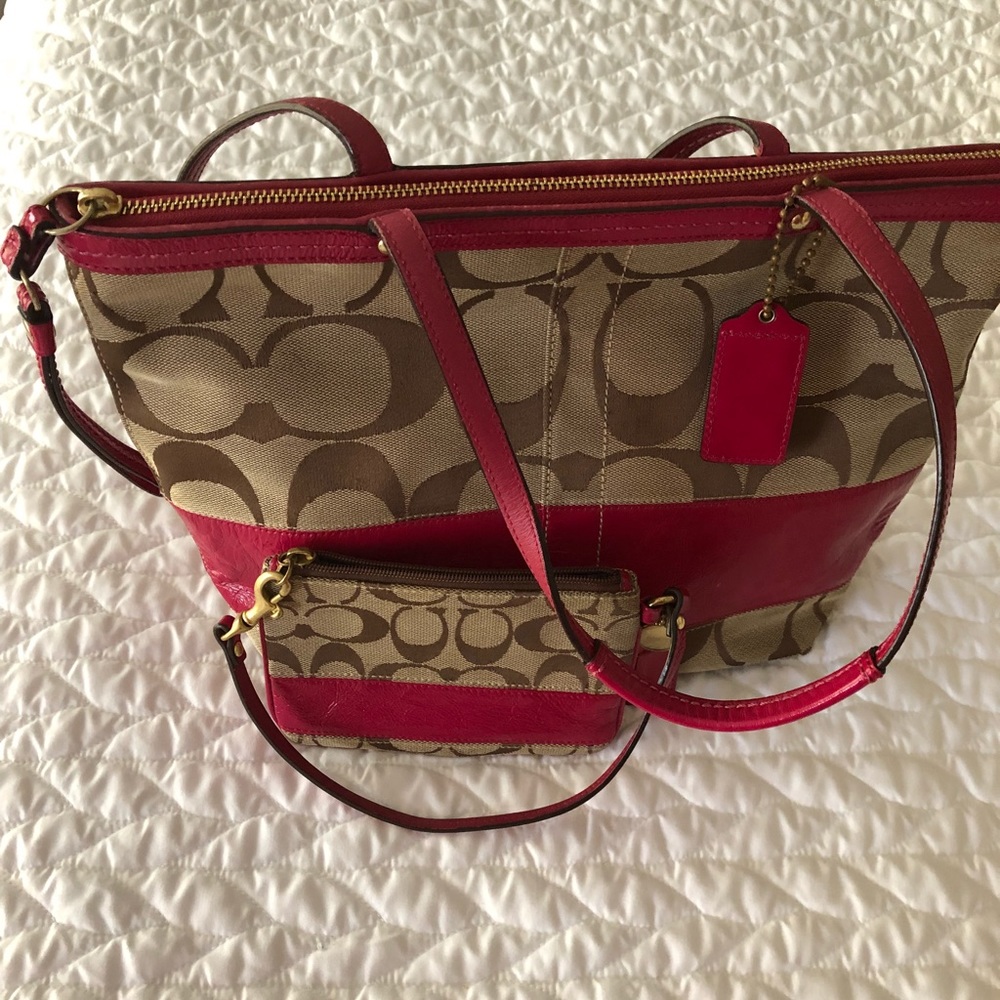 FLASH SALE ⚡️⚡️Coach Satchel and Matching Wristlet